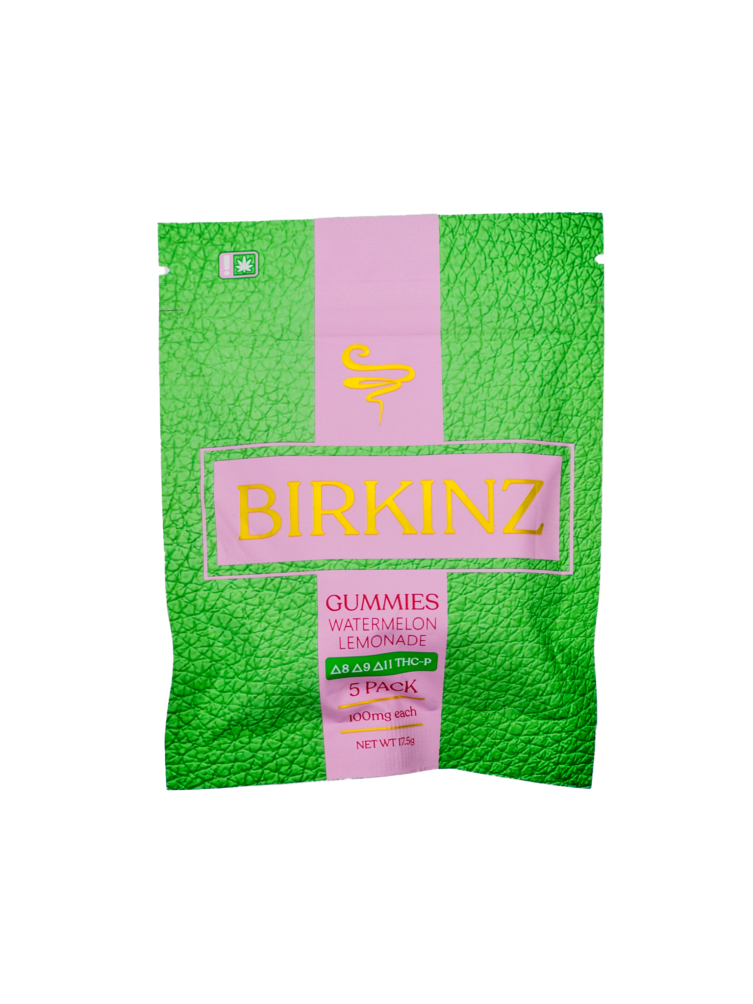 Birkinz | Watermelon Lemonade | D8 + D9 + D11 + THC-P | Gummies